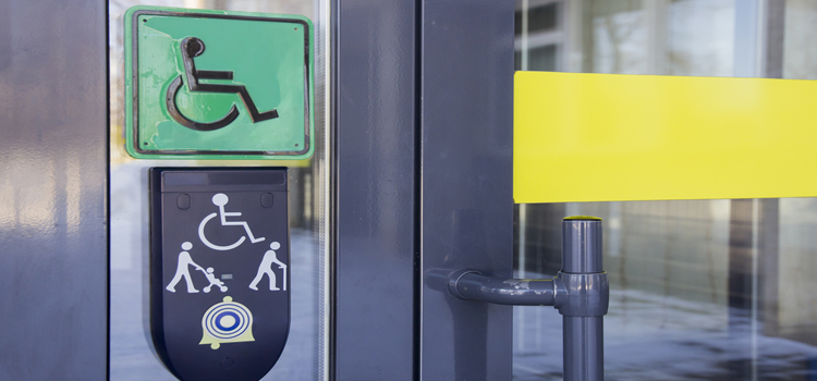 automatic handicap door opener in Topanga